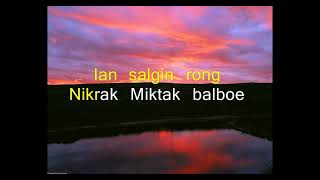 Gisik Katong chikjrimjrim karaoke- hamilton