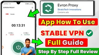 Evron Proxy How To Use || Evron Proxy App Kaise Use Kare || Evron Proxy VPN App ||Evron Proxy Review screenshot 5