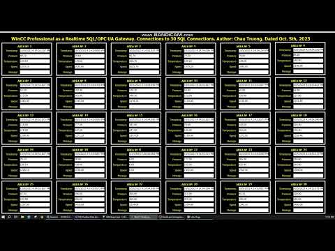 WinCC Professional SQL/OPC UA Gateway