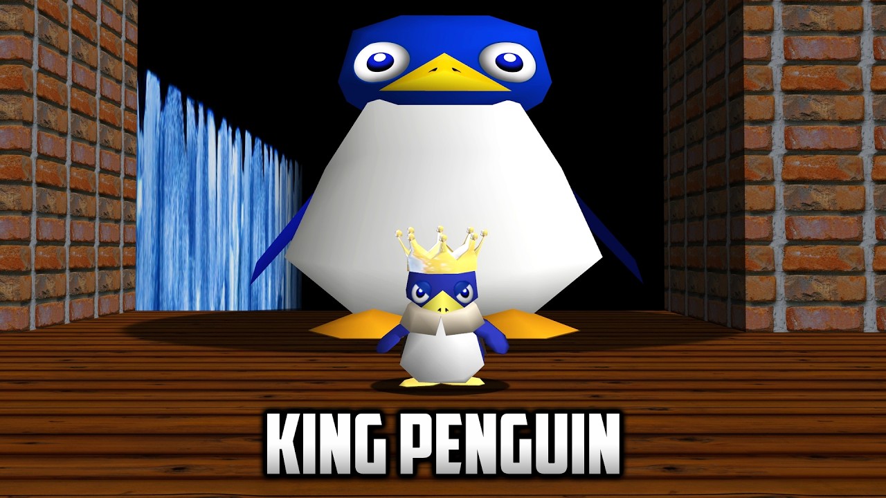 ⭐ Super Mario 64 PC Port - King Penguin v1 - YouTube