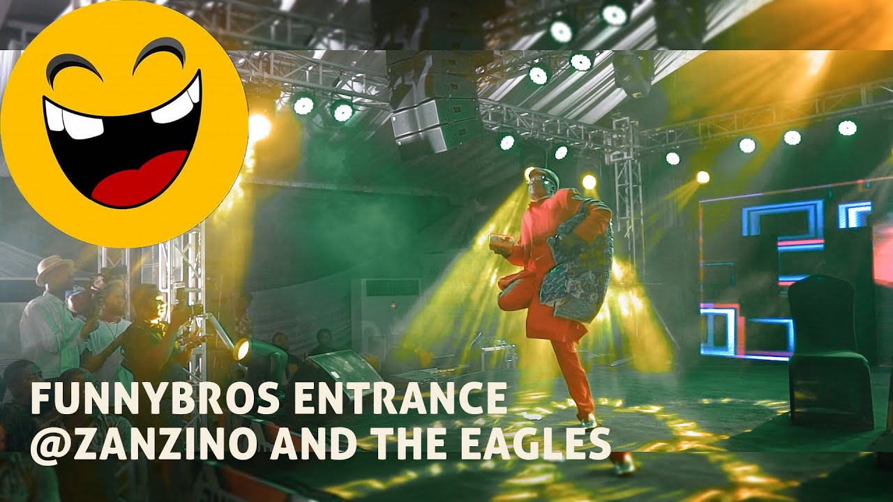 FUNNYBROS ENTRANCE AT ZANZINO AND THE EAGLES