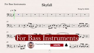 Skyfall - Play along for Bass