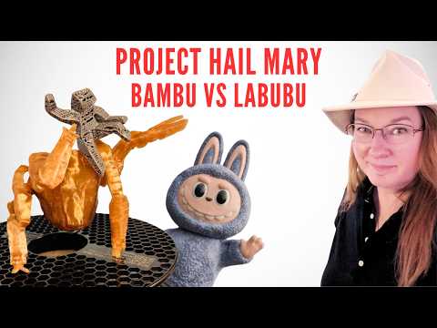 Bambu Lab Apology + Project  Hail Mary 3D Prints are HERE! (Official & Free)