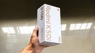 UNBOXING The Redmi K50i 💎best under 25k smartphone💎 with Dimensity 8100🥵 (Amazon Unit)
