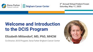 Welcome | 2025 Ductal Carcinoma In Situ Patient Forum
