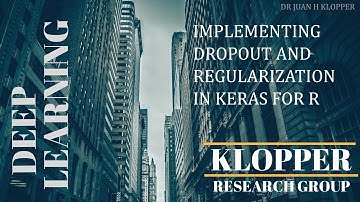 Regularization and dropout using Keras for R