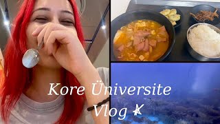 Kore Üniversite Vlog | Yemekhane, İnternet Kafe Ve Hediyeler 📚