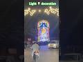 Bangalore ki late night 💡 decoration | #new #market #light #decoration #road