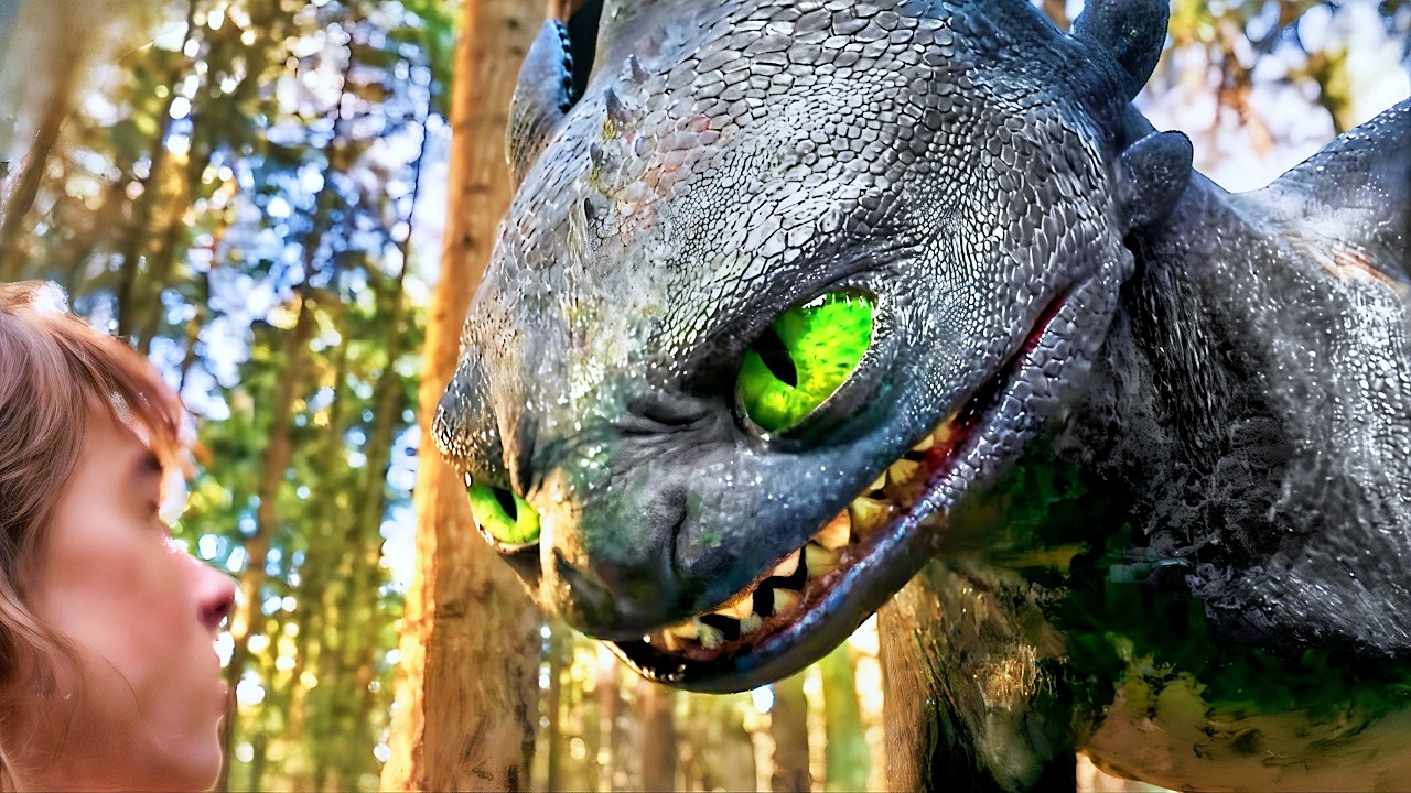 Un CAZADOR de DRAGONES encontró al FURIA NOCTURNA y lo entrenó para DERROTAR a un DRAGÓN INVENCIBLE