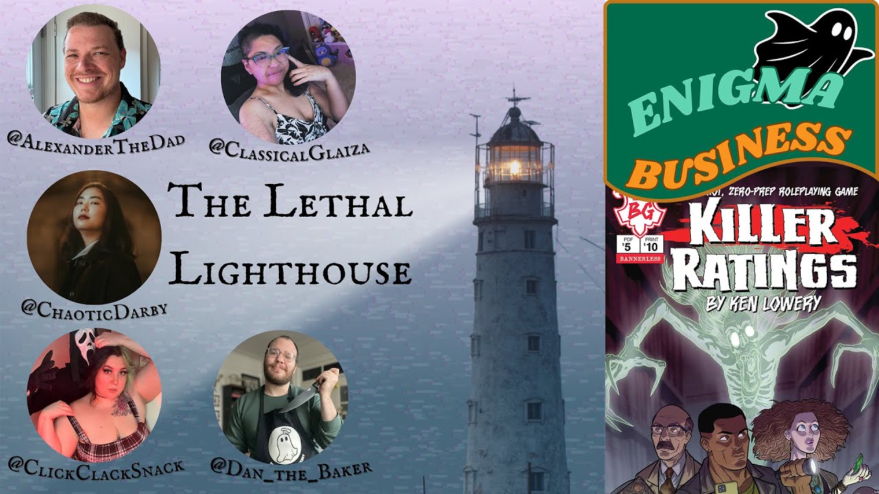 Killer Ratings - The Lethal Lighthouse - Open table Adventures