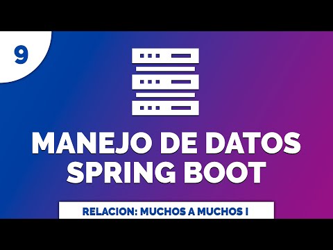 9 Manejo de Datos con Spring Data JPA Entidad Relación Muchos a Muchos I