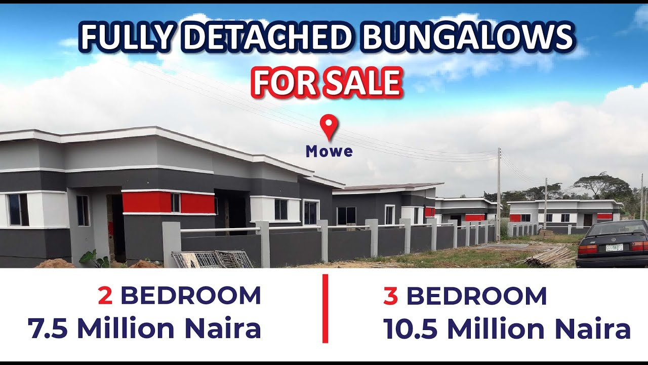 Fully Detached Bungalow For Sale In Mowe