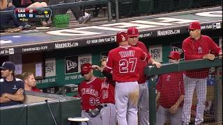 2013/07/13 Pujols' RBI single