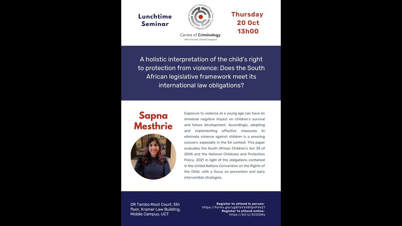 A holistic interpretation of the child’s right to protection from violence