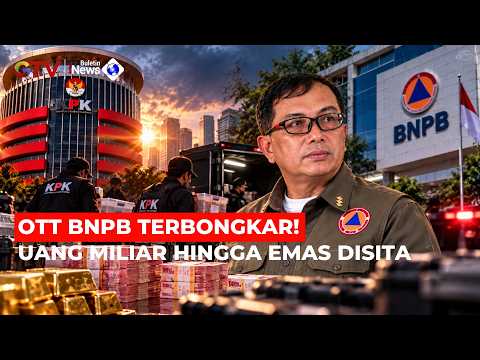 Shocking! BNPB Sting Operation Uncovers IDR 1.4 Billion and Precious Metals, KPK Makes Arrests