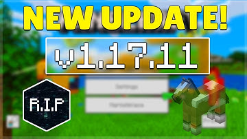 MCPE 1.17.11 NEW UPDATE RELEASED! Minecraft Pocket Edition Hotfix Update!