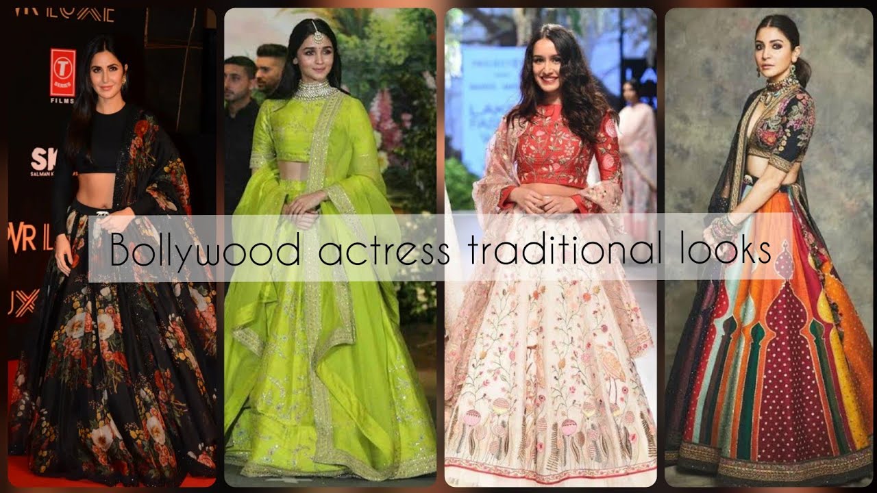 Bollywood actress traditional looks || 