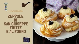 Zeppole Di San Giuseppe Napoletane  Fritte E Al Forno Asciutte E Morbide
