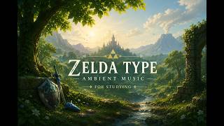 Zelda Type Fantasy Forest Study Music 🌿 Peaceful Adventure Ambient