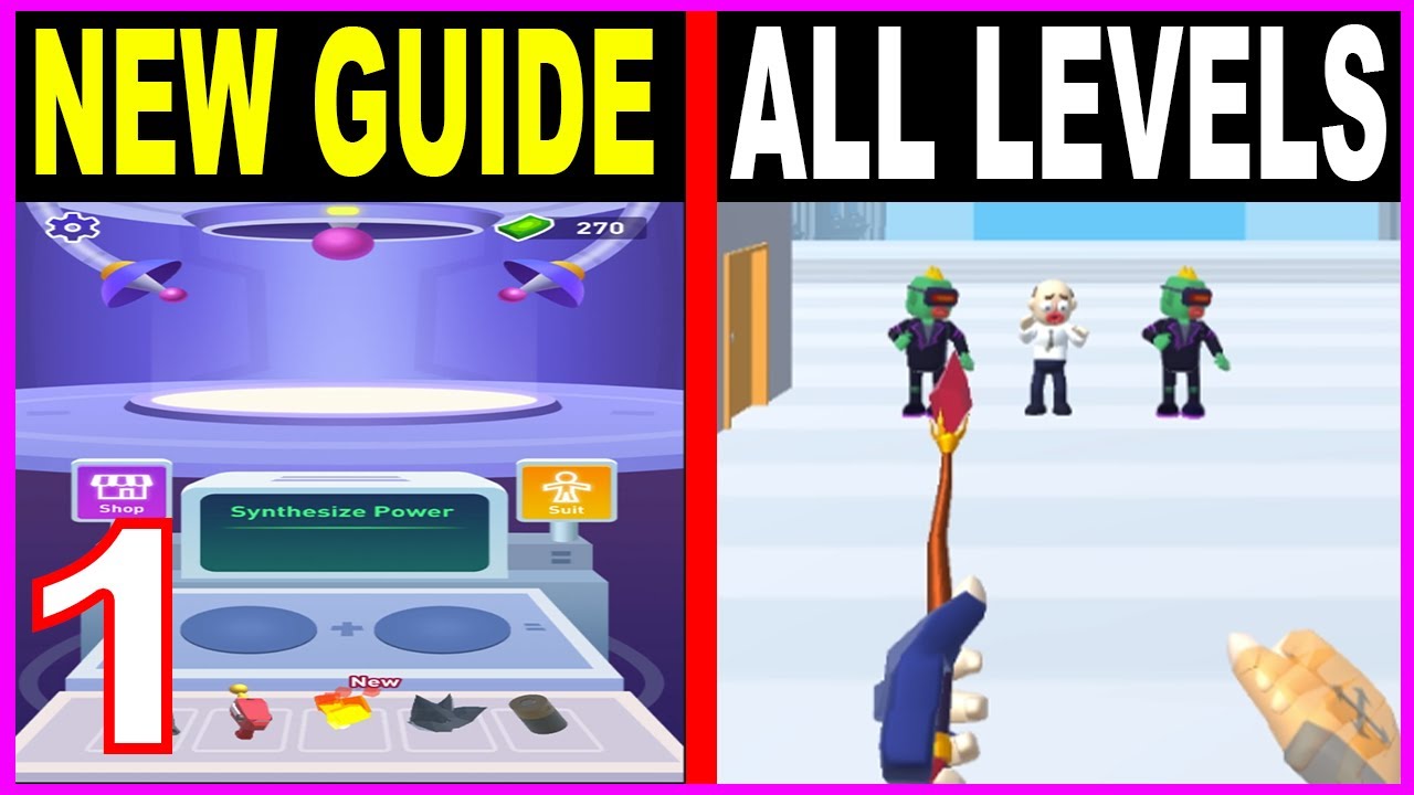 Merge Hero 3D - New Update Gameplay Walkthrough Part 1 - All Levels Solutions Android IOS