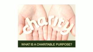 What is a Charitable Purpose: In Maricopa County and in Arizona