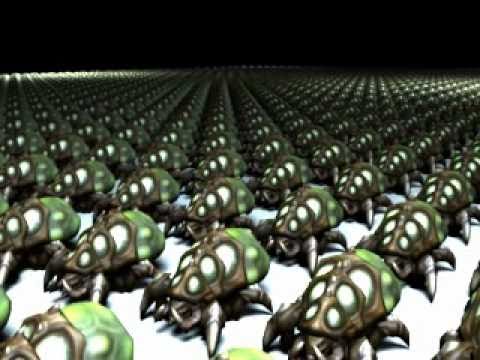 Vray Proxy test *The Banelings are massing!*