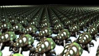 Vray Proxy test *The Banelings are massing!*