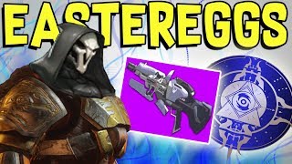 Destiny 2 - NEW OVERWATCH EASTEREGGS & HALLOWEEN EVENT! Widowmaker Sniper, Reaper Easteregg, & More