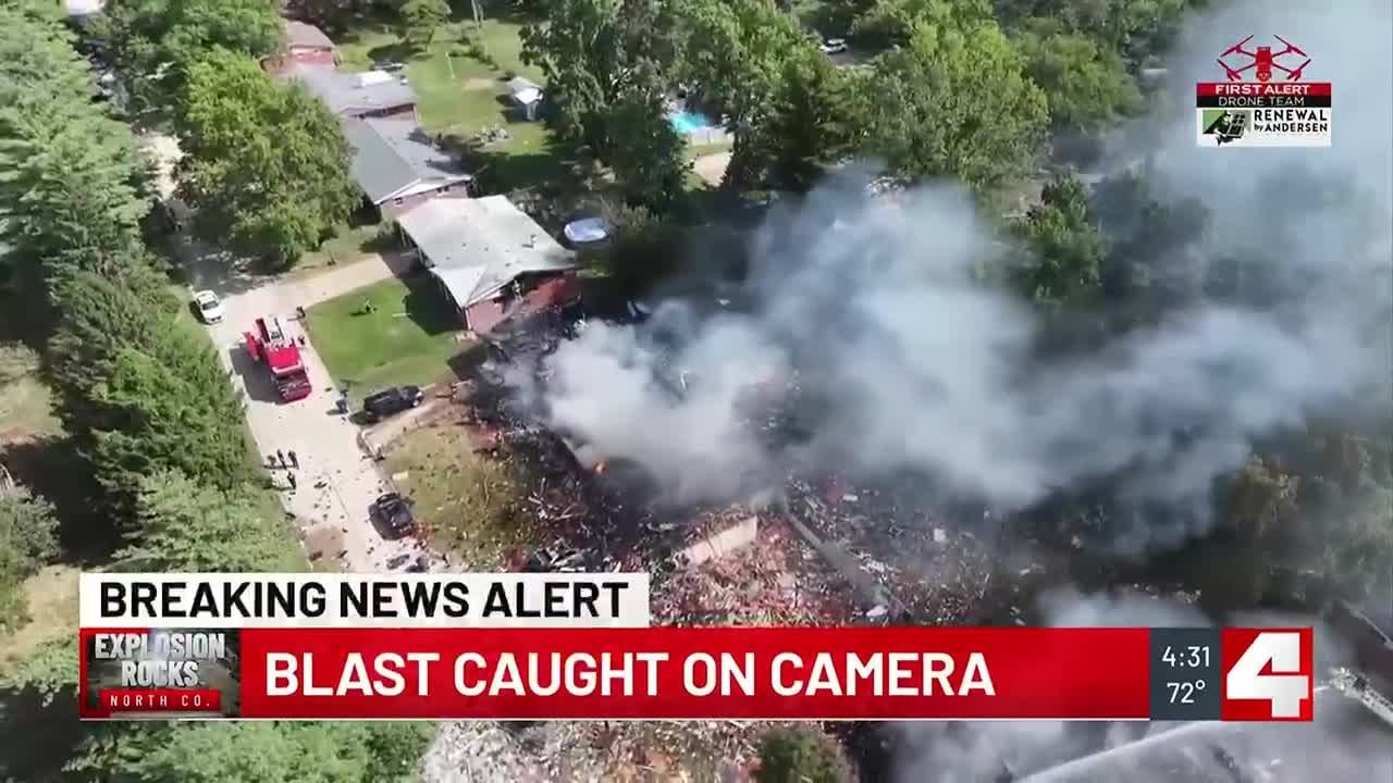 At least 20 homes damaged in St. Louis County explosion