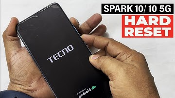 Tecno SPARK 10/ 10 5G - Hard Reset | Pattern Unlock | Factory Reset