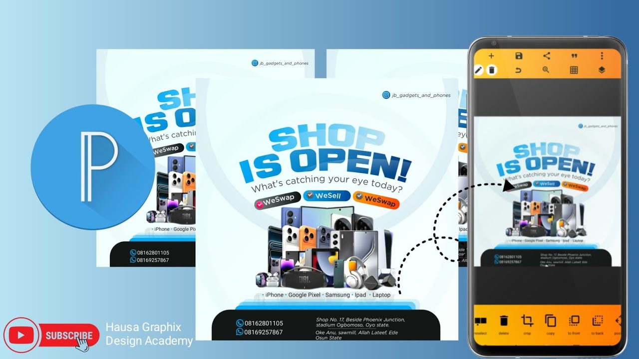 YADDA ZA KAYI DESIGN GADGET FLYER A PIXELLAB 2026