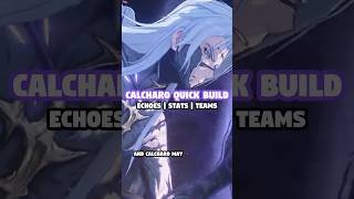 Calcharo Build Guide With Weapons Echoes And Team Synergy ...