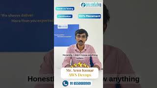 AWS DevOps Course Review by Arun Kumar | Real Student Experience @ Inventateq