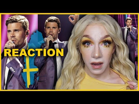 SWEDEN - Robin Bengtsson - I Can't Go On | Eurovision 2017 Reaction