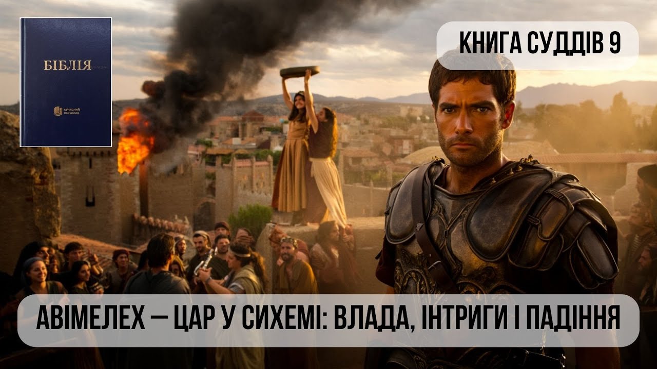 Авімелех – цар у Сихемі: влада, інтриги і падіння | Суддів 9 | КСК