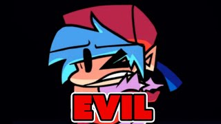 FNF CORRUPTION MOD EVIL BOYFRIEND VS BOYFRIEND