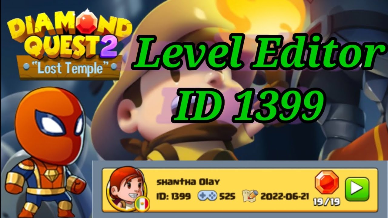 Diamond Quest 2 Level Editor ID 1399