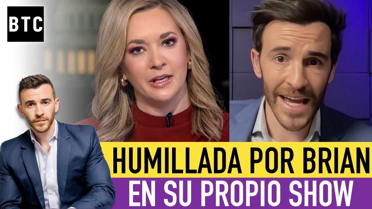 Presentadora MAGA es HUMILLADA POR BRIAN en su propio show