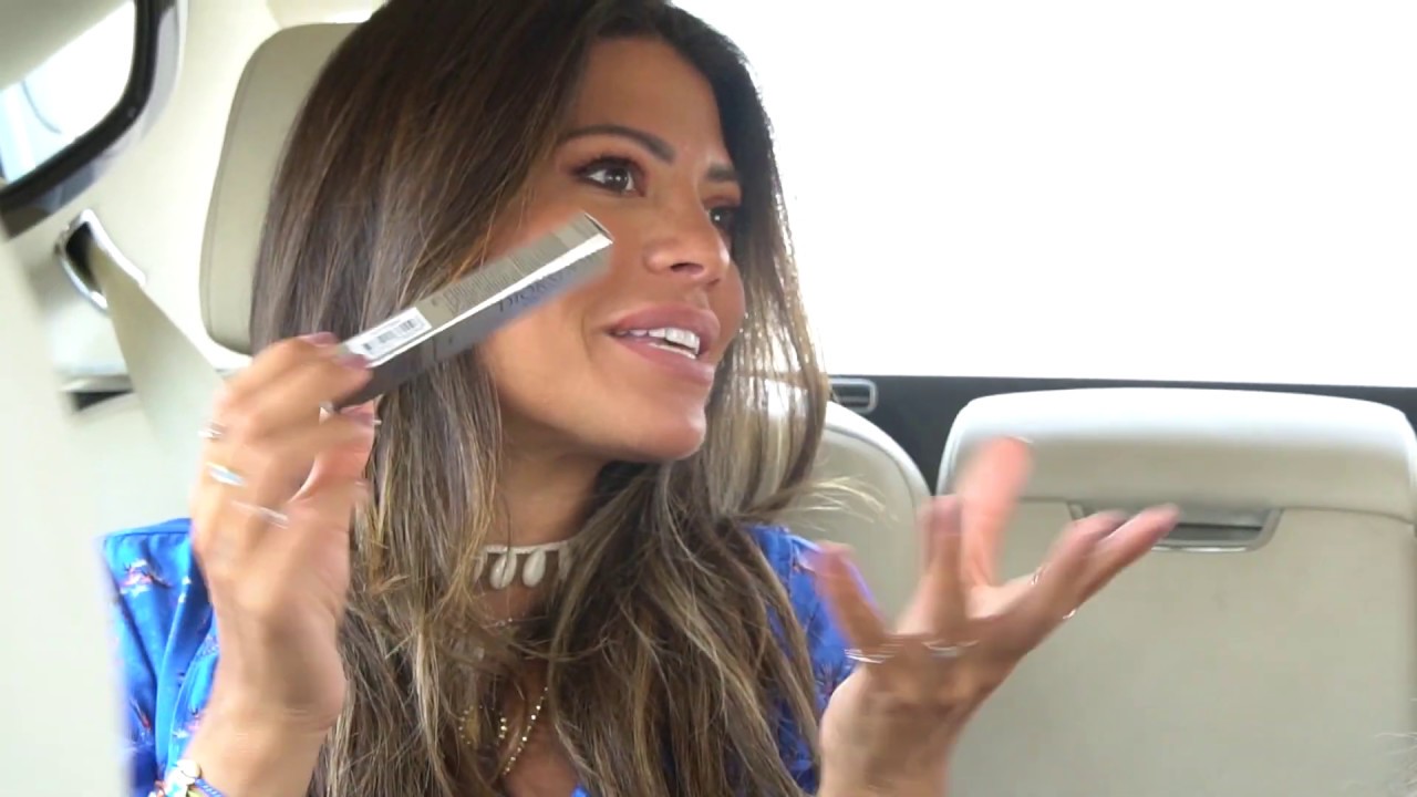 Dior make-up on the move with Lady Fozaza | Carpool Cosmetics S1 • E7