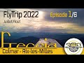 Fly trip 2022  etape 1 sur 6 de colmar lfga  aixlesmilles lfma