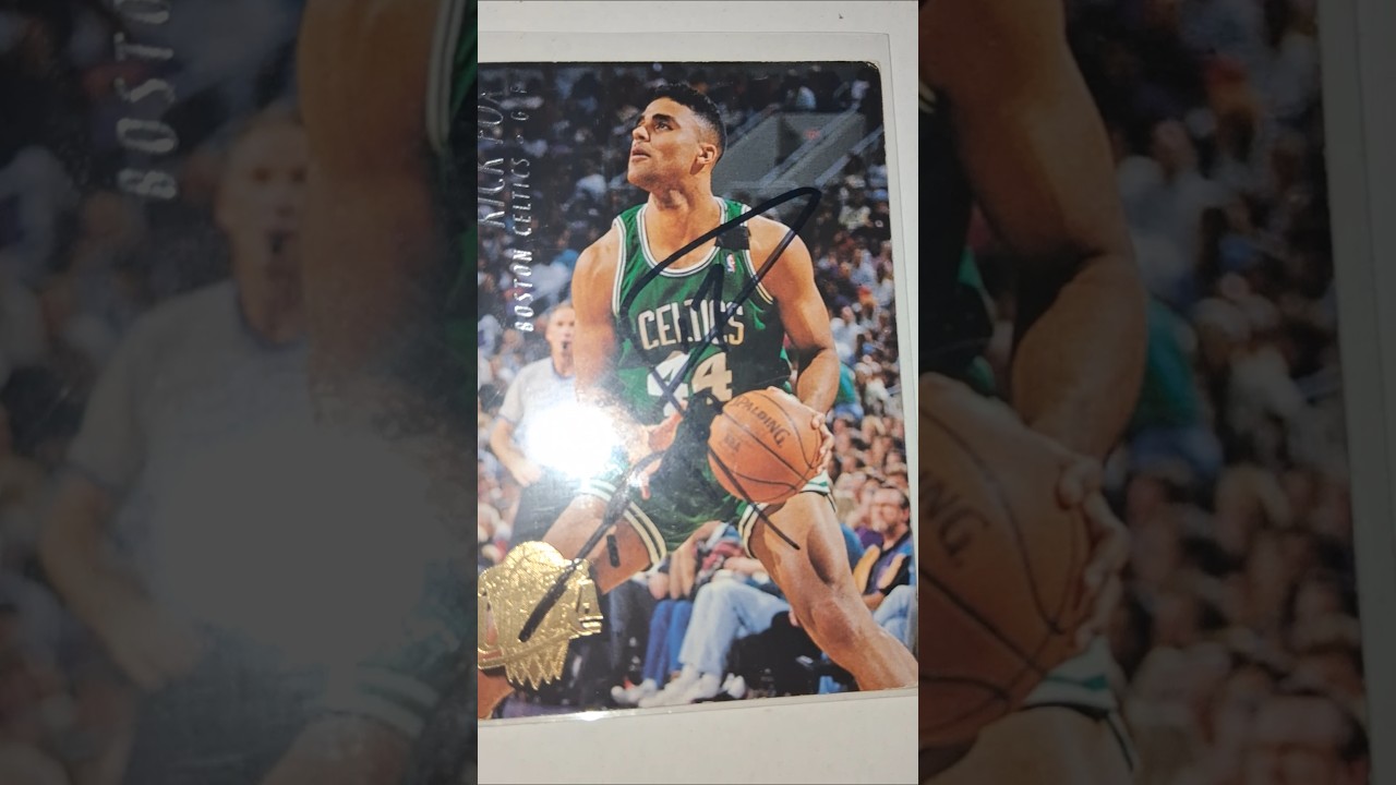 NBA Rick Fox Signed Card!!! 