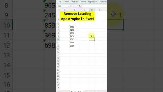 The Multiply Trick That Fixes Excel Numbers #excel