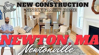 Newtonville | Newton, MA | New Construction Single Family Home for Sale | 4 Beds | 3 Baths | 2456 SF Newtonville | Newton, MA | New Construction Single Family Home for Sale | 4 Beds | 3 Baths | 2456 SF