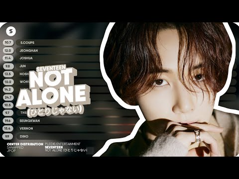 SEVENTEEN Not Alone ひとりじゃない Center Distribution 