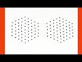 9-5 dots Simple Rangoli art design/muggulu design/#Sony rangoli designs.