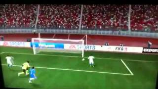 Worst CPU miss on FIFA 11 lol