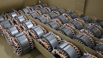 Stator Winding Over-hang Double Sides Lacing Machine