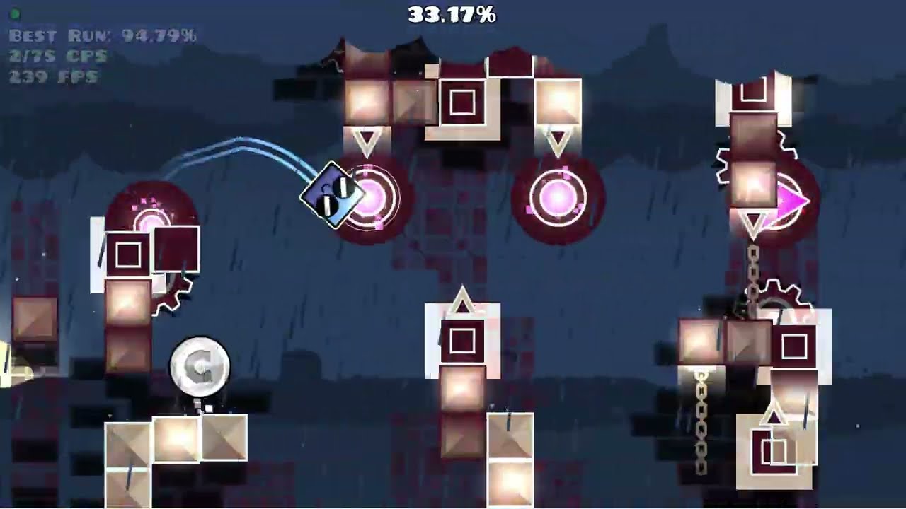 RUSTED SHUT by amberette 100% [Insane Demon] | Geometry Dash