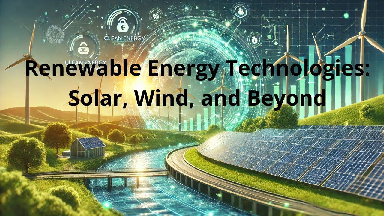 Renewable Energy Technologies: Solar, Wind, and Beyond - YouTube
