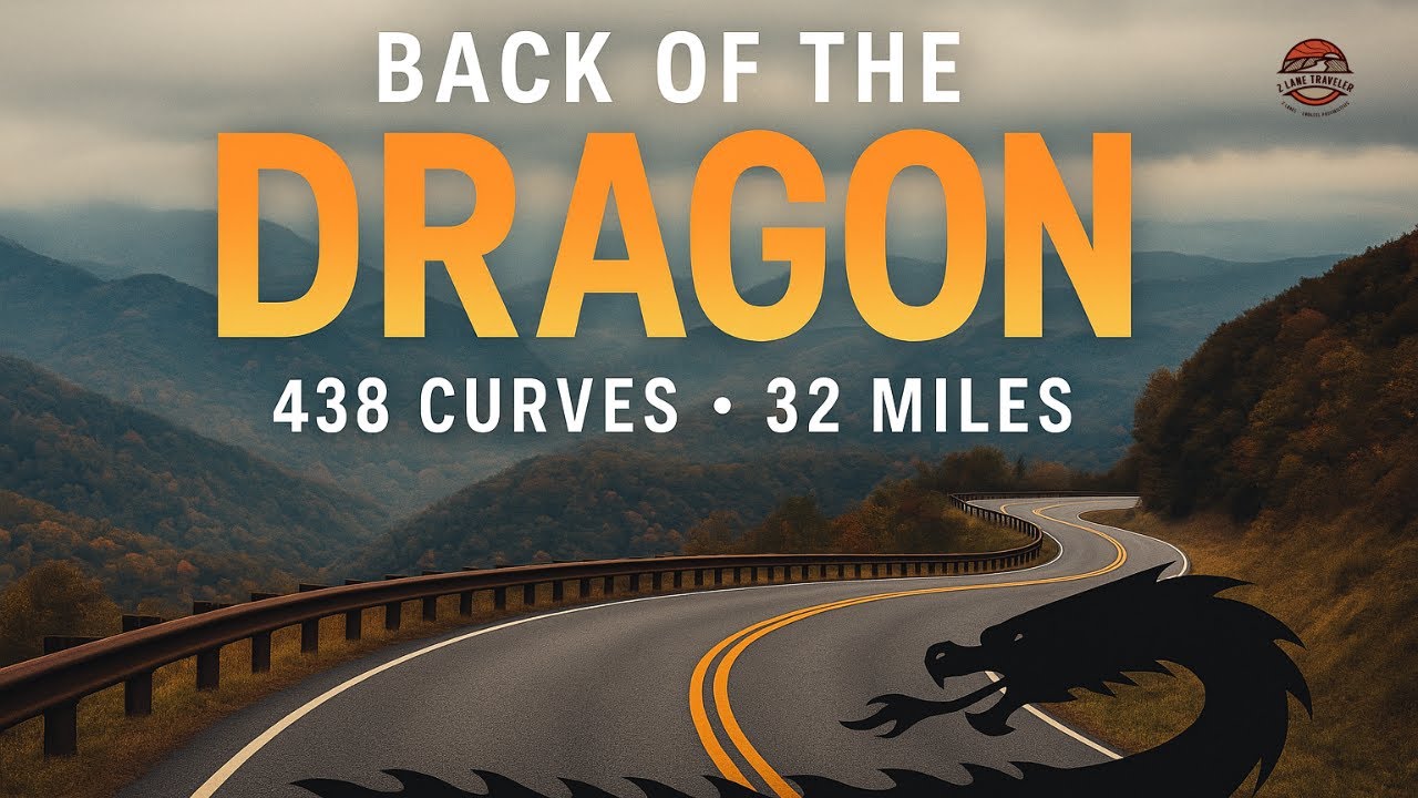Поездка по «Хребту дракона» — самая захватывающая горная трасса Вирджинии.